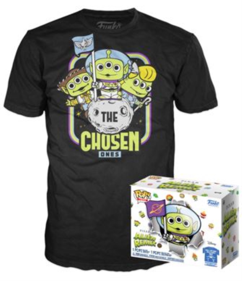 FUNKO ACTION FIGURES FUNKO POP & T-SHIRT PIXAR: ALIEN AS BUZZ